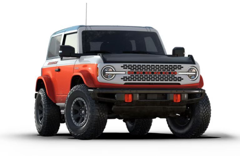 2025 Ford Bronco Stroppe front view on white