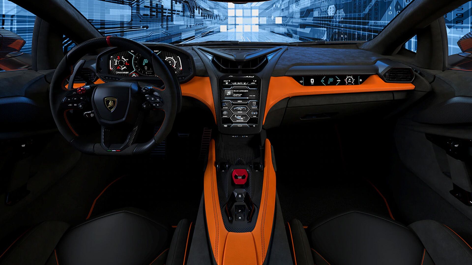 Revuelto interior cabin