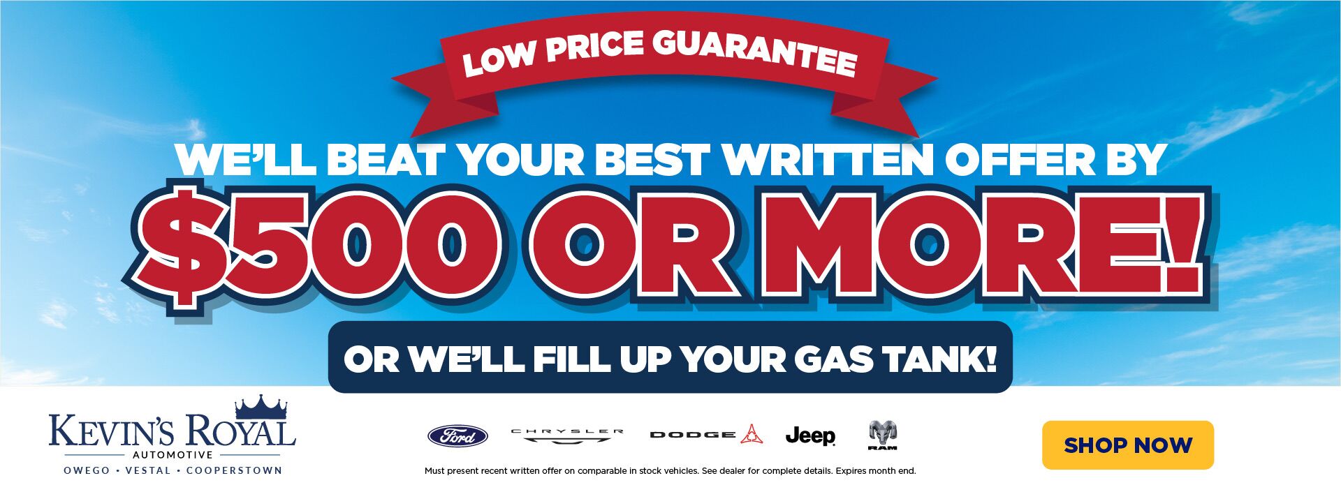 Low Price Guarantee