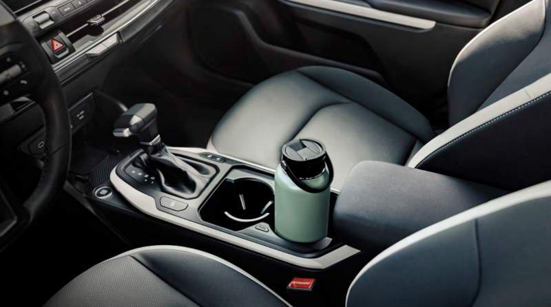 The advanced console in the 2025 Kia K4.