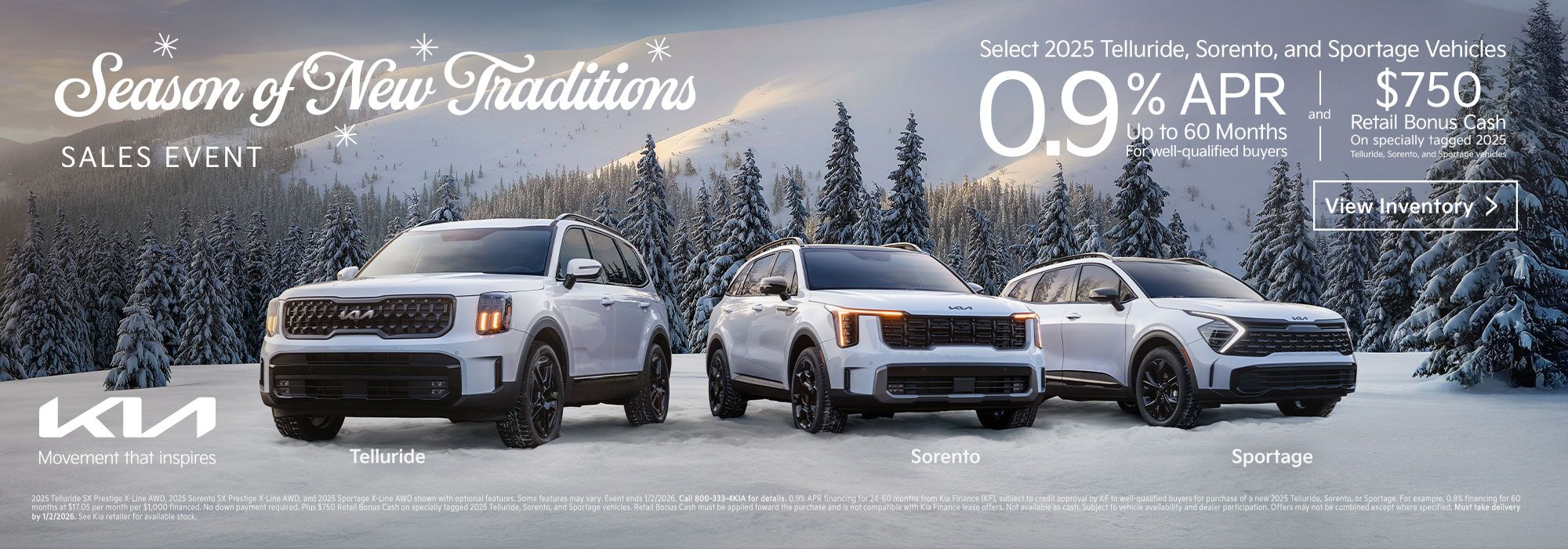 2025 Season of New Traditions