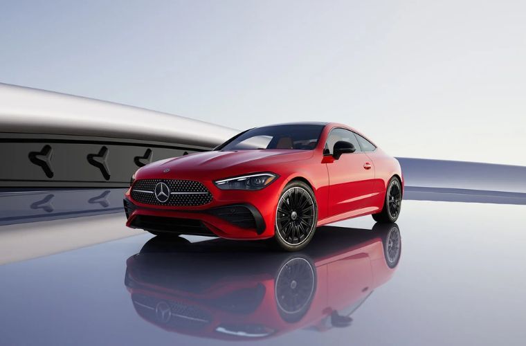 Mercedes-Benz CLE Coupe exterior front side view