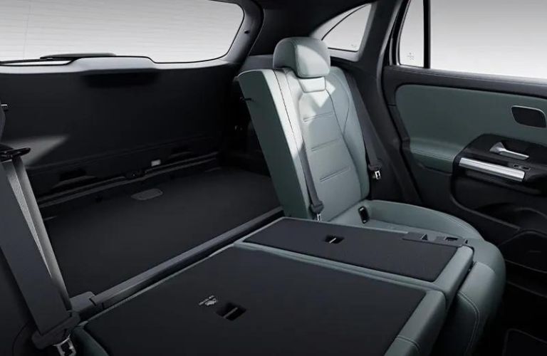 foldable cabin seats of the 2025 Mercedes-Benz AMG GLA 35 SUV