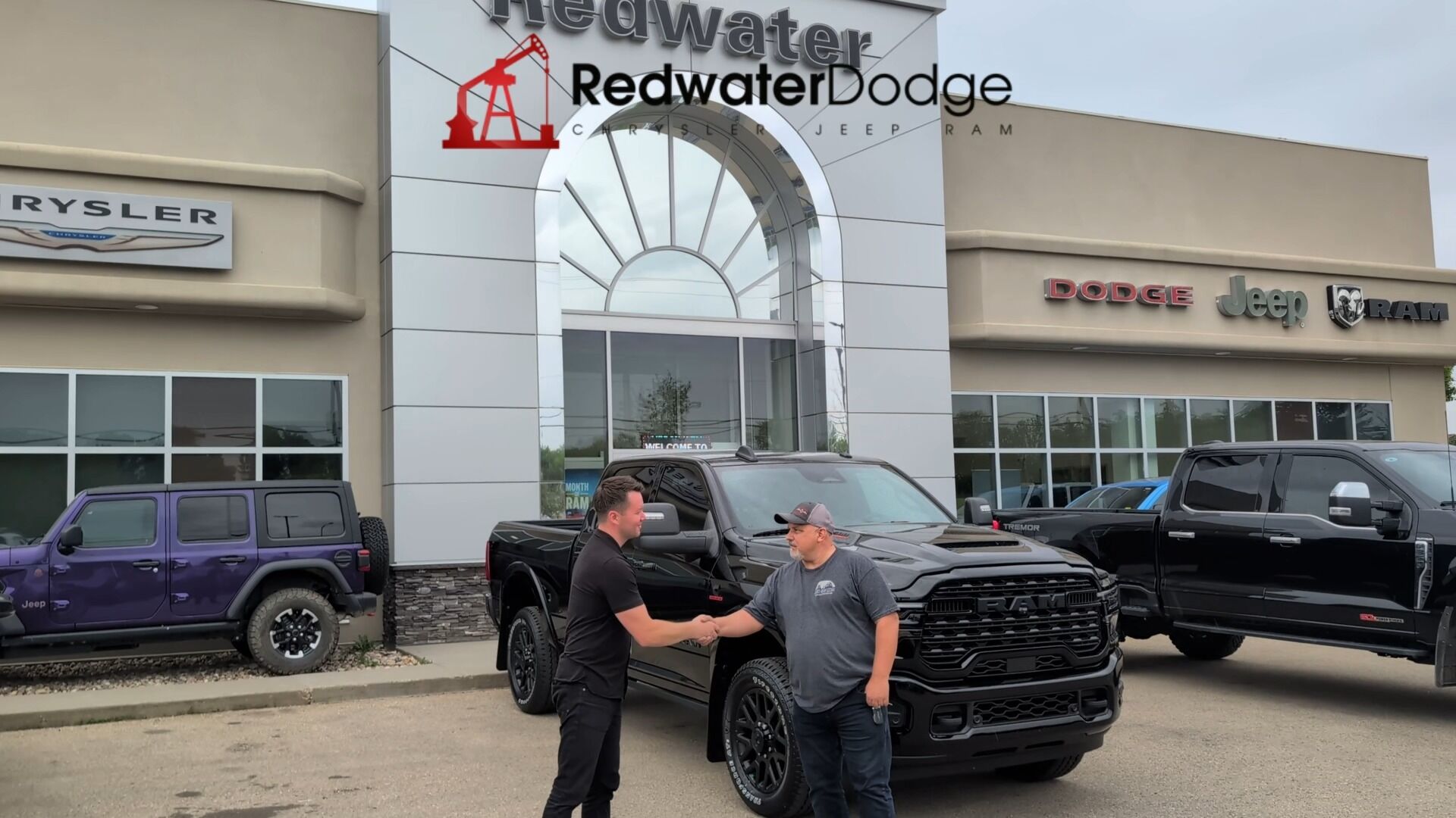 Rob and Adam at Redwater Dodge