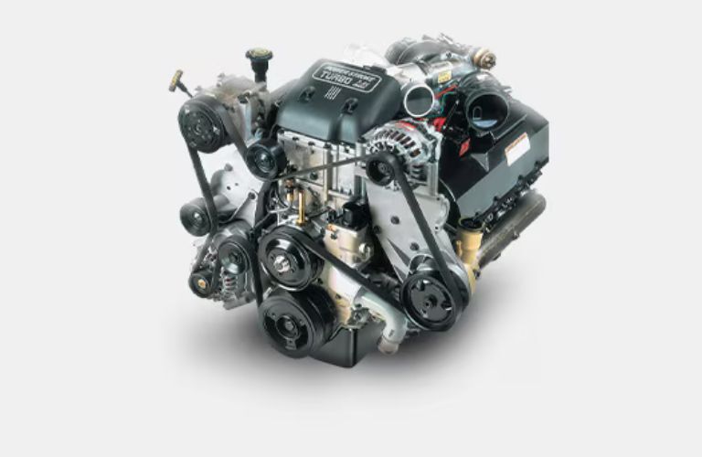 A Ford diesel engine