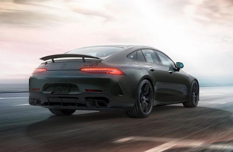 rear view of the 2024 Mercedes-AMG GT 43 4-door Coupe