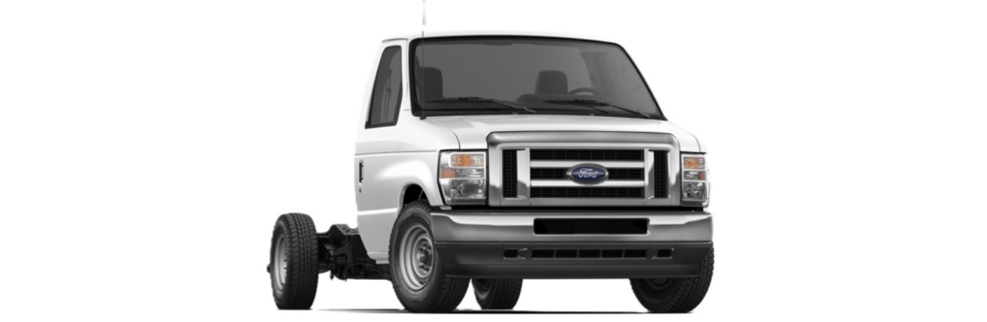 2027 Ford E-Series Cutaway E-350 SRW on white