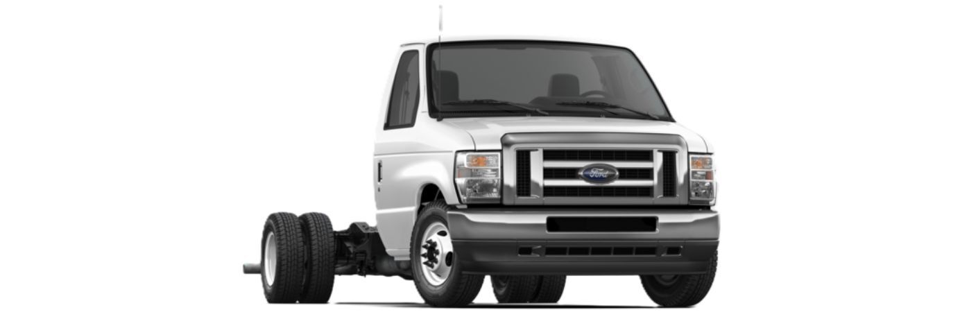 2027 Ford E-Series Cutaway on white