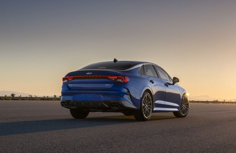 2023 Kia K5 rear quarter view