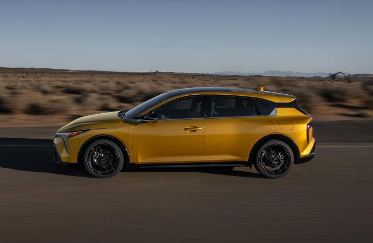 2026 Kia K4 side view on a road