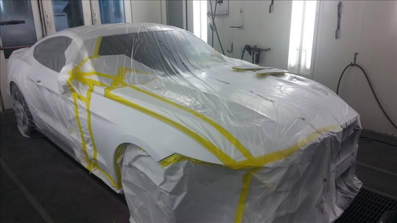 Mustang before/after 2