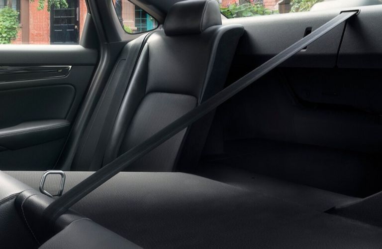 60/40 split-folding rear seatback of the 2026 Civic Sedan