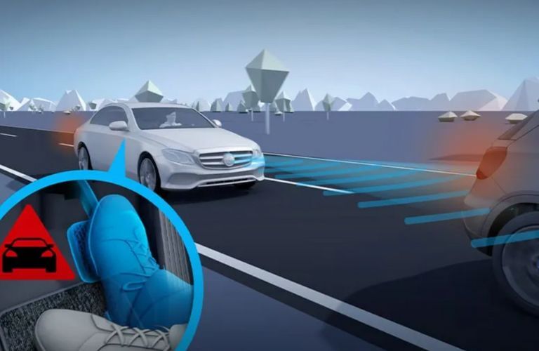 Active Brake Assist depiction
