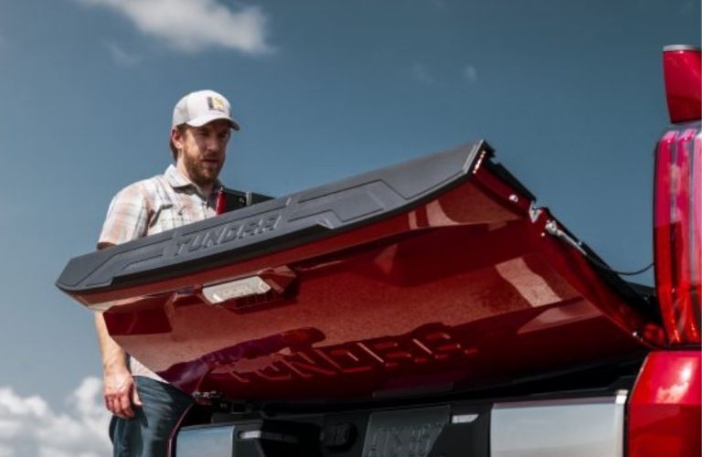 2022 Toyota Tundra rear view