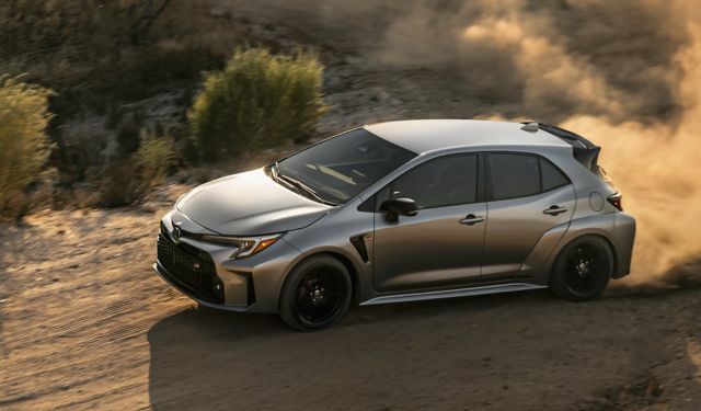 Side View of the Toyota GR Corolla