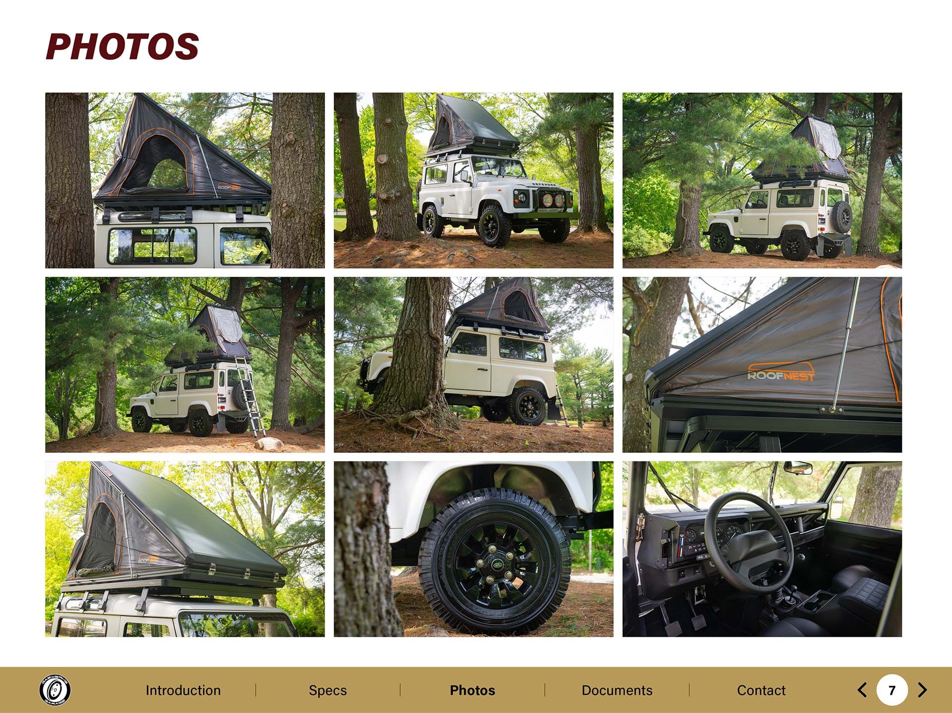 Used 1992 Land Rover Defender 90 Brooklyn Coach Works in Paramus NJ