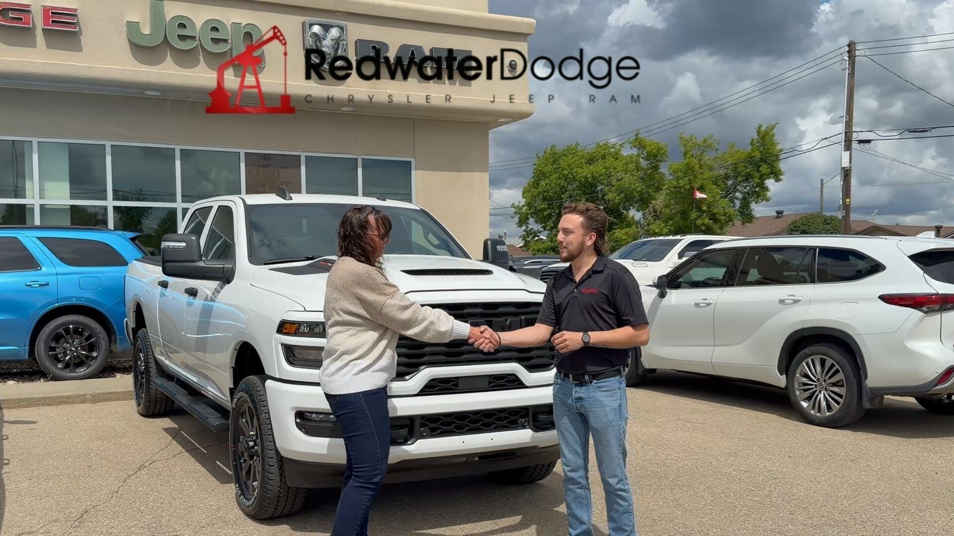 Sharyn and Jarod at Redwater Dodge