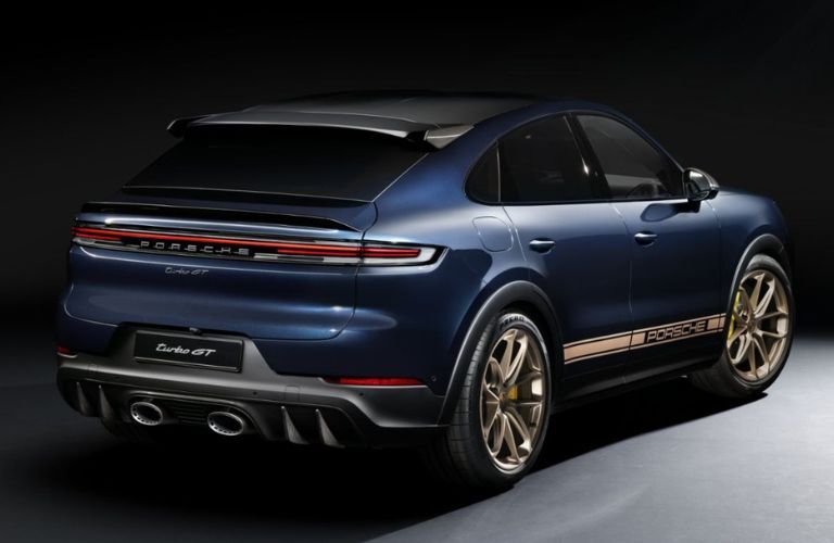 2024 Porsche Cayenne back and side view