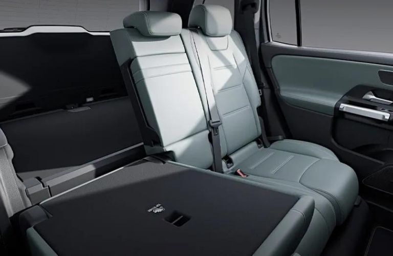foldable cabin seats of the 2025 Mercedes-Benz AMG GLB 35 SUV