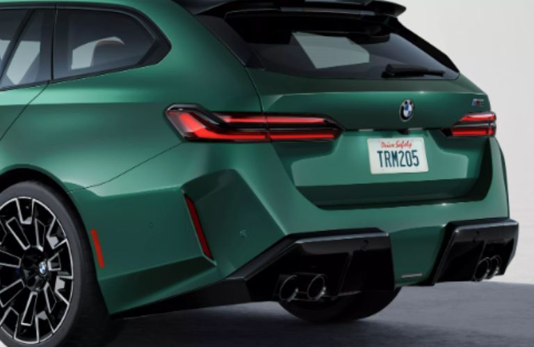 Exterior back of the 2025 BMW M5 Touring