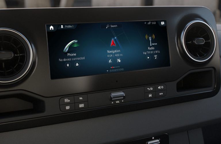 2026 Mercedes-Benz Sprinter Cargo Van touchscreen