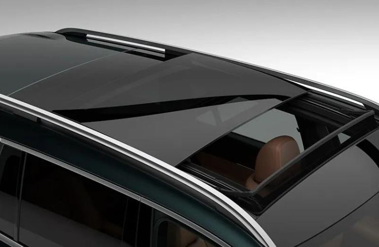 panoramic sunroof of the 2025 Mercedes-Benz GLS 450 SUV