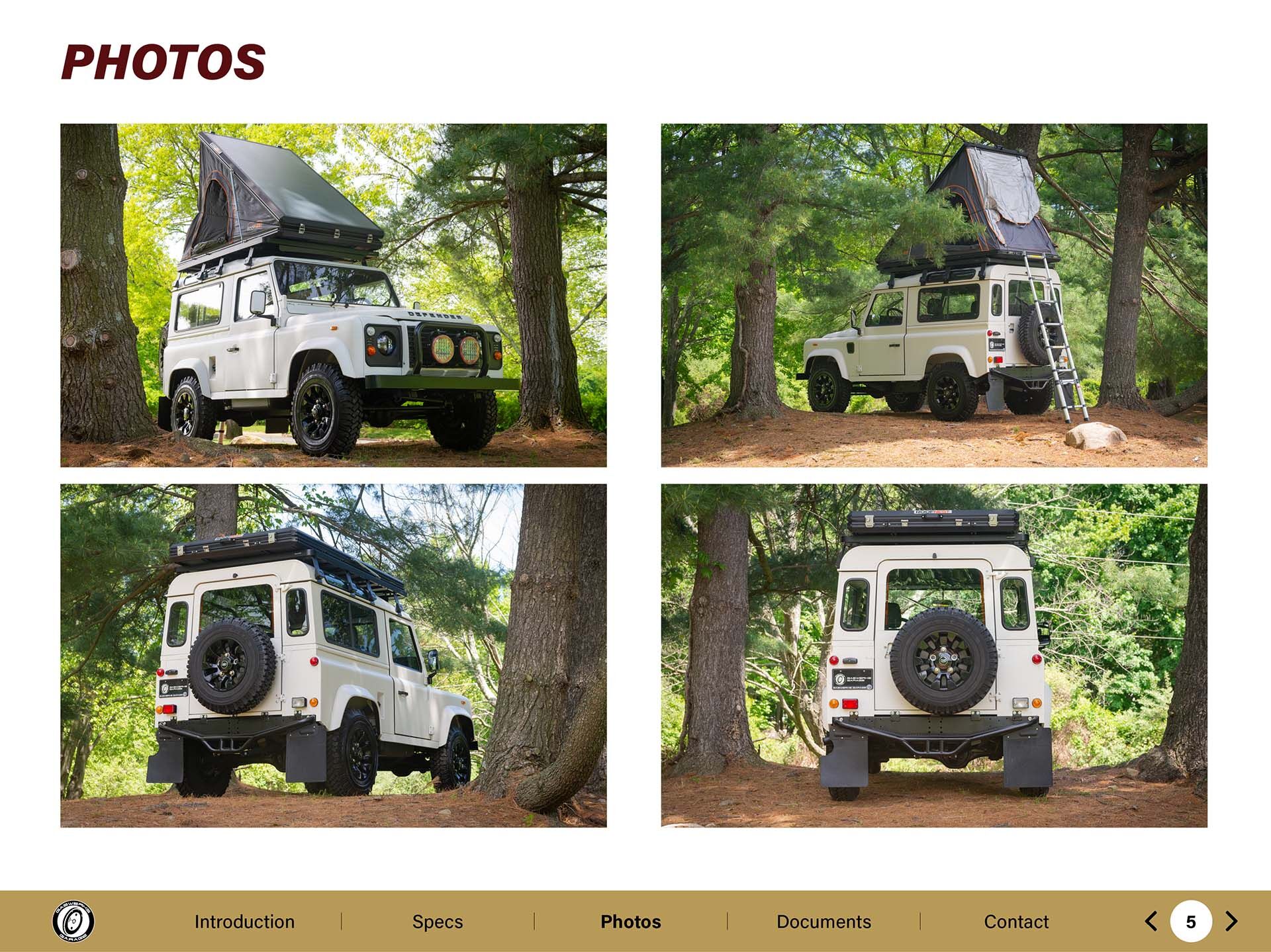 Used 1992 Land Rover Defender 90 Brooklyn Coach Works in Paramus NJ