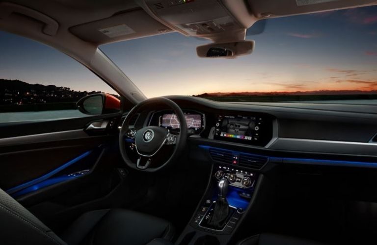 2021 Volkswagen Jetta interior front view