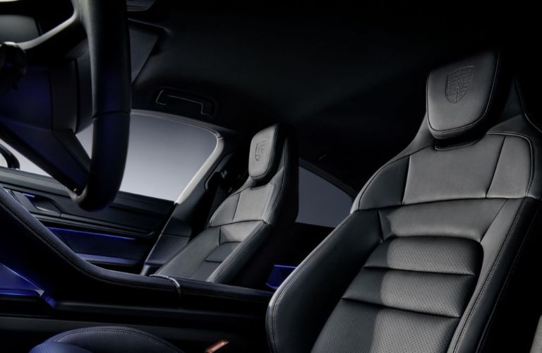 2026 Taycan Black Edition Sedan interior front seats