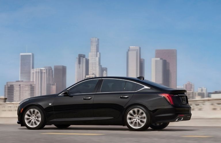 A black 2020 Cadillac CT5