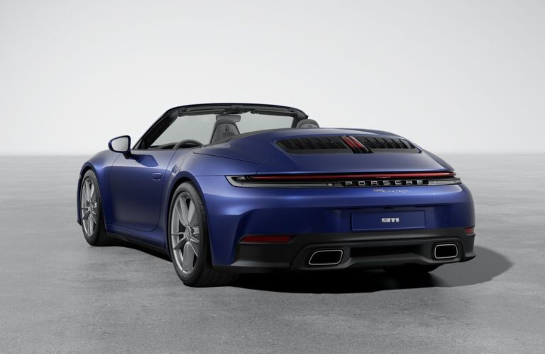 2026 Porsche 911 Carrera Cabriolet exterior rear view