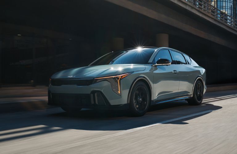2025 Kia K4 on the road