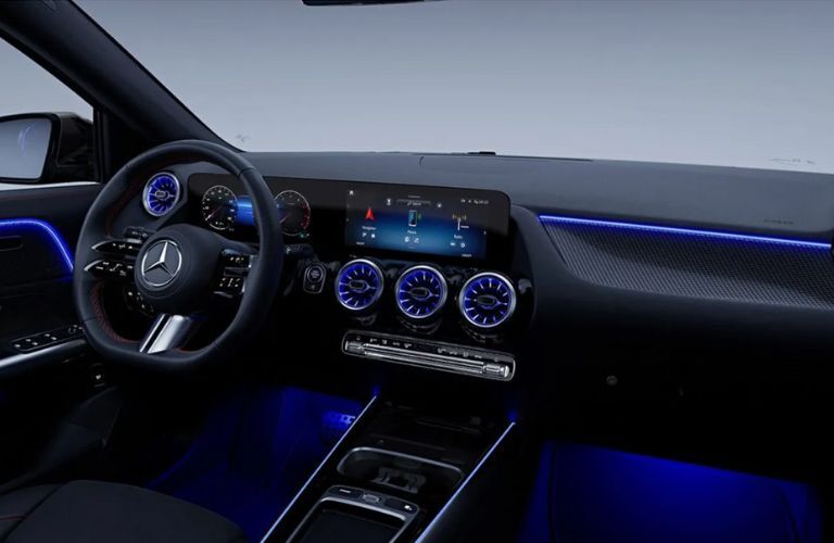 cockpit of the 2025 Mercedes-Benz GLA