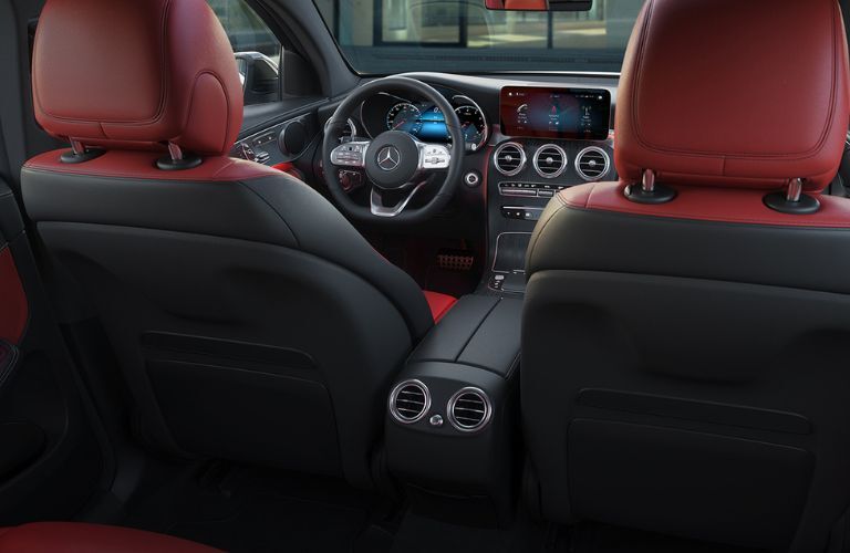 Spacious Interior of 2022 Mercedes-Benz GLC Coupe