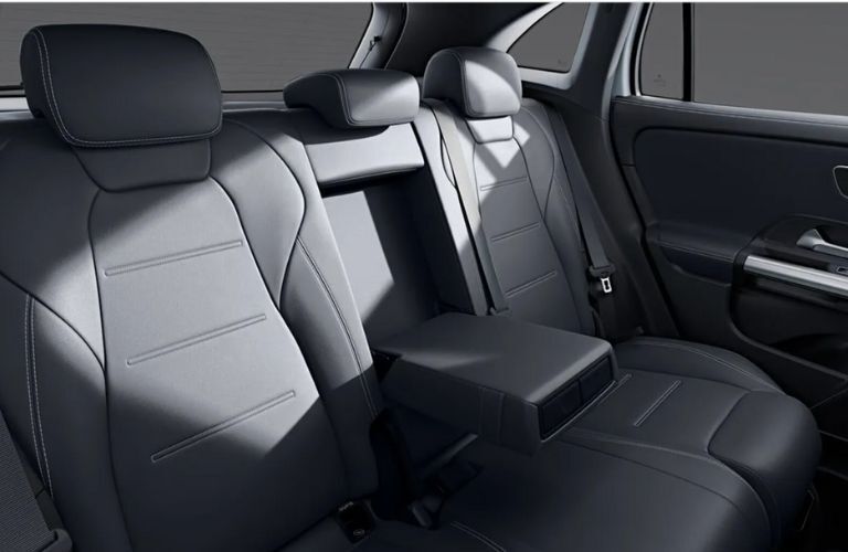rear seat of the 2025 Mercedes-Benz GLA