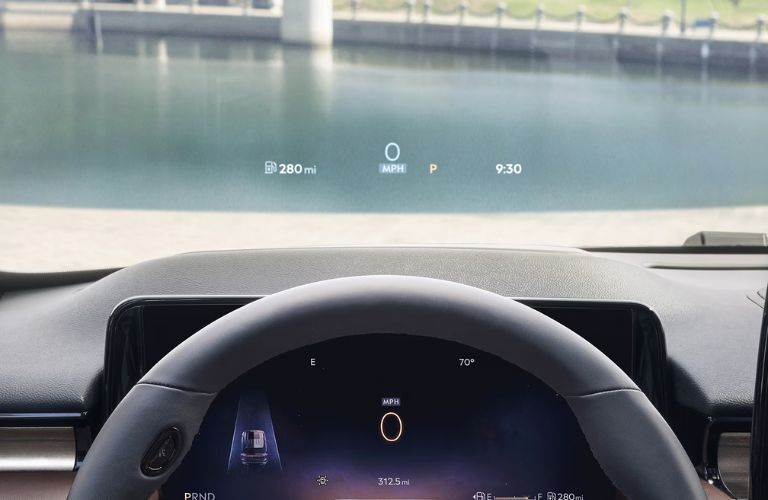 Heads-up Display in the 2025 Lincoln Aviator