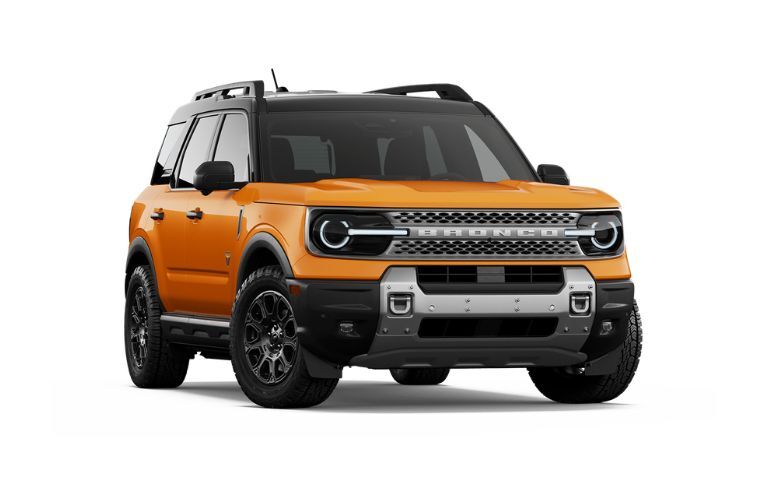 2026 Ford Bronco Sport Badlands on white front view