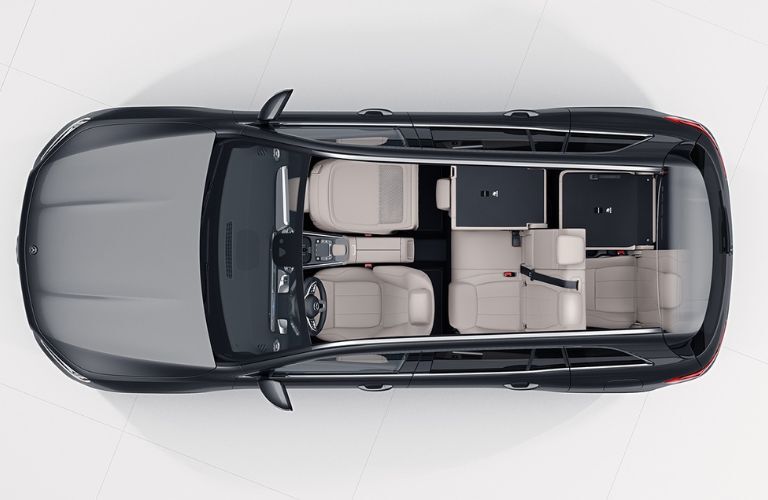 Seating of the 2022 Mercedes-Benz GLB