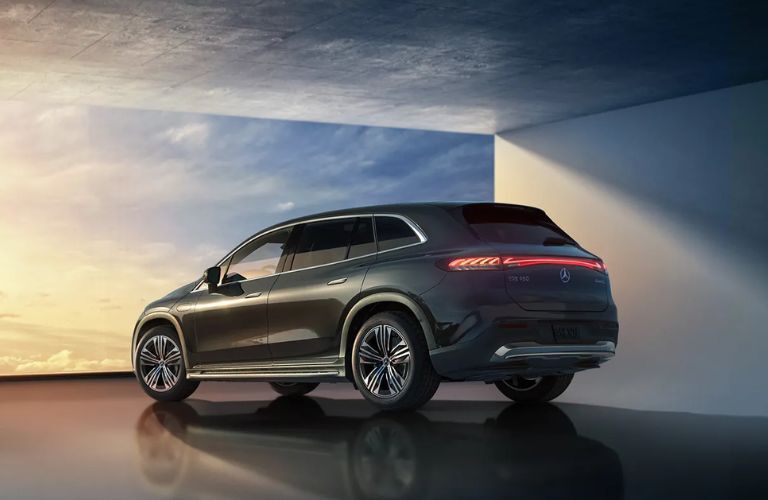 2025 Mercedes-Benz EQS SUV Exterior Paint Colors exterior rear view