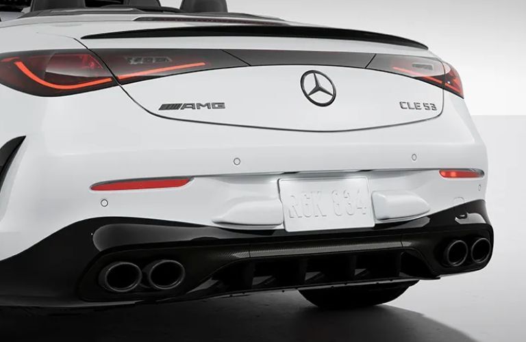 badging in the 2025 Mercedes-AMG® CLE 53 Cabriolet