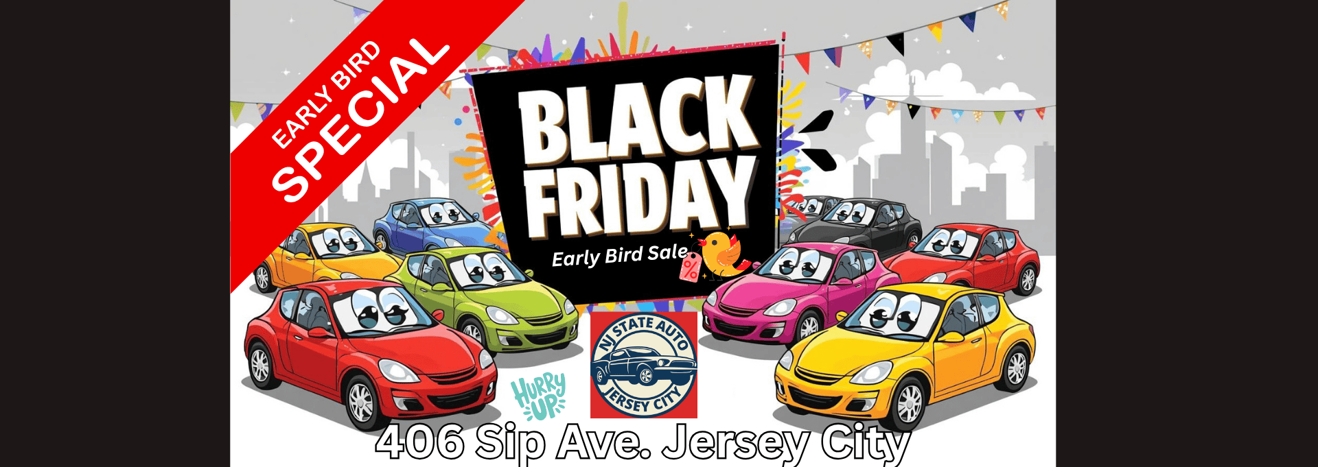 Black Friday Early Bird Used Car Sale