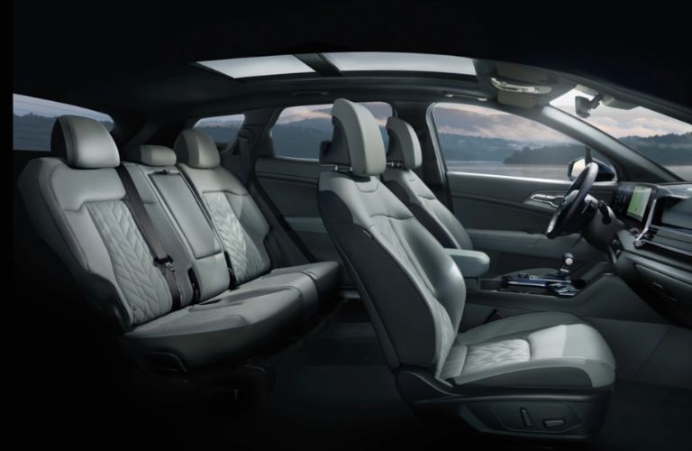 seating in the 2025 Kia Sportage