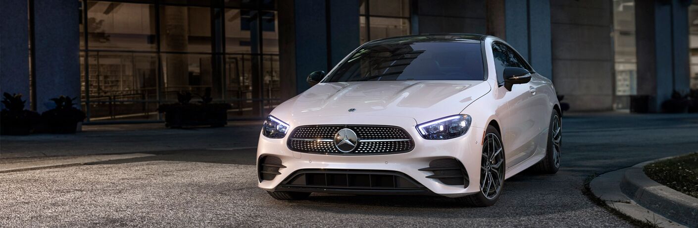2022 E-Class Coupe in White
