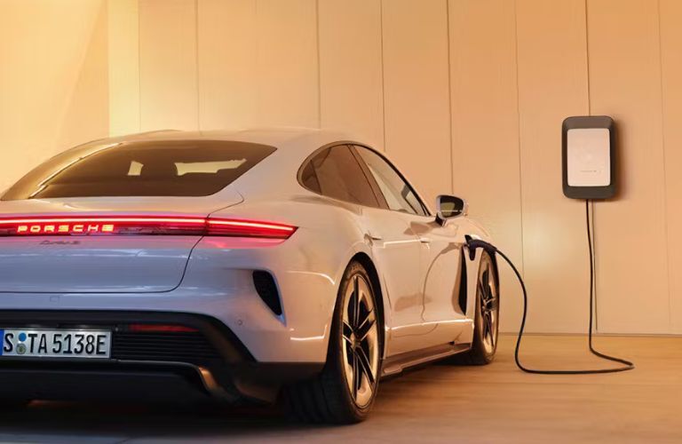 2024 Porsche Taycan Turbo S charging