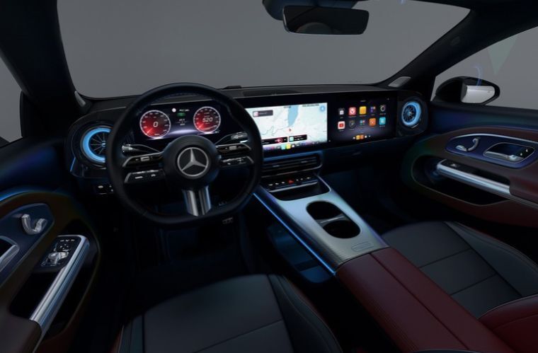 2027 Mercedes-Benz CLA Sedan interior front dash