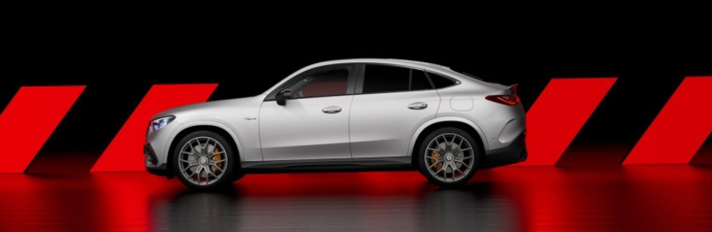side view image of the 2024 Mercedes-Benz AMG GLC 43 Coupe