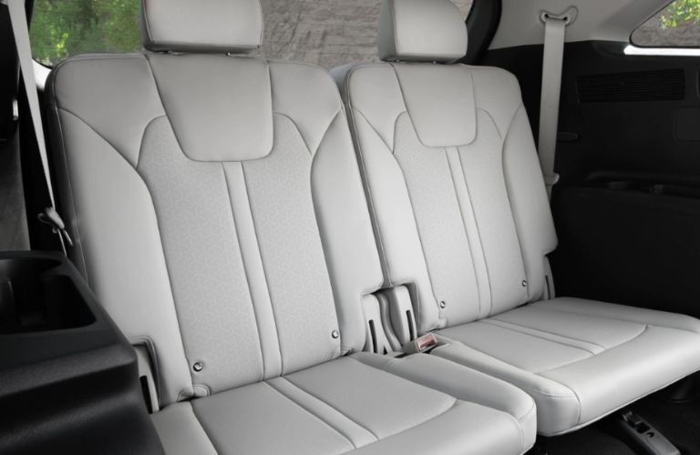 Rear seats of the 2023 Kia Sorento Hybrid