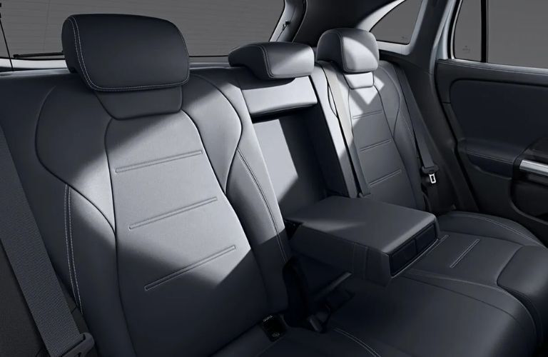 second-row seat in the 2026 Mercedes-Benz GLA SUV