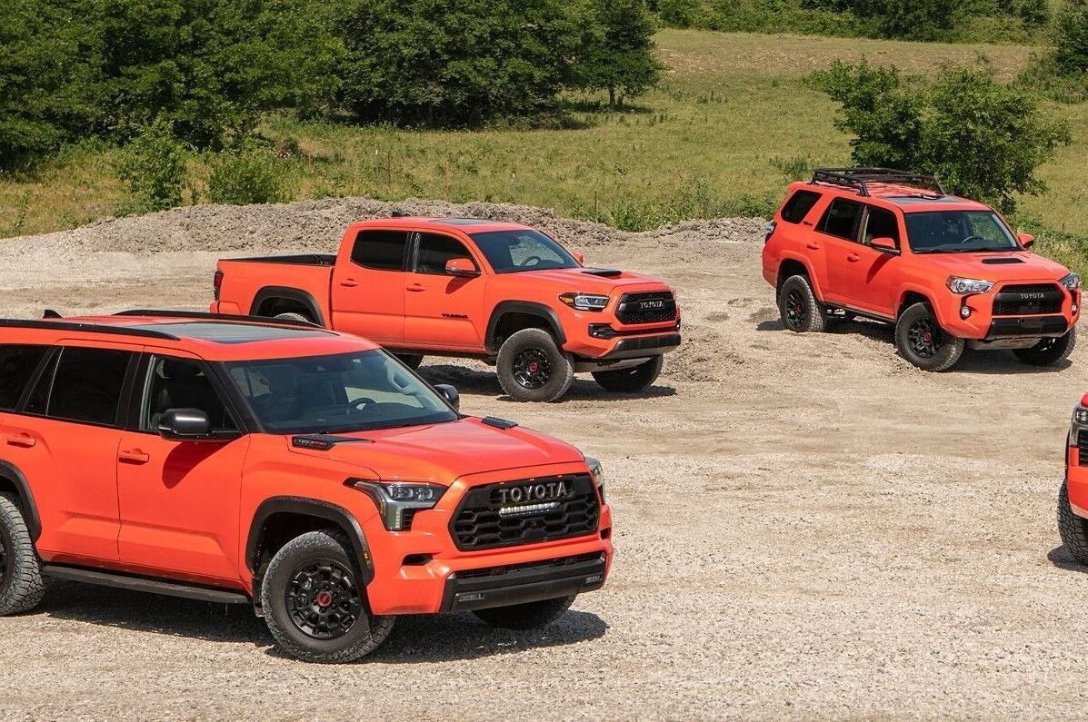 Toyota Tundra and 4Runner TRD Pro models