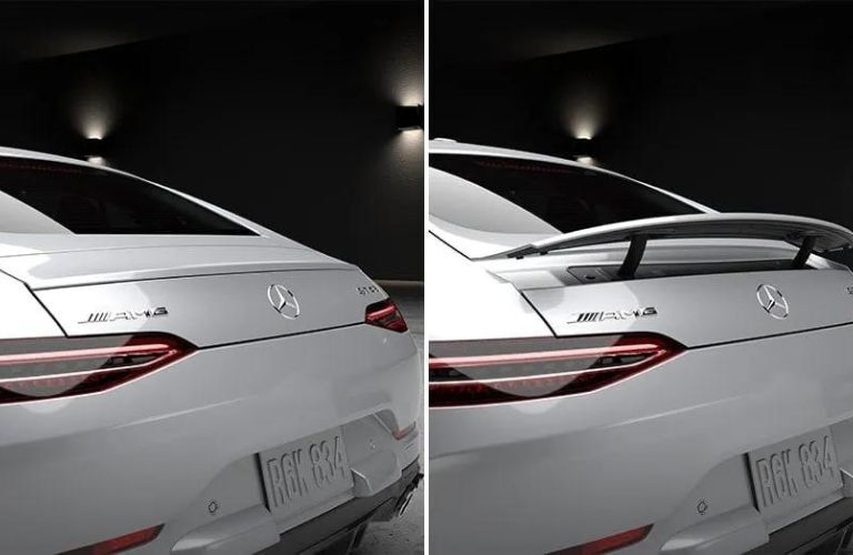 2024 Mercedes-AMG GT 53 4-door Coupe multistage active rear spoiler